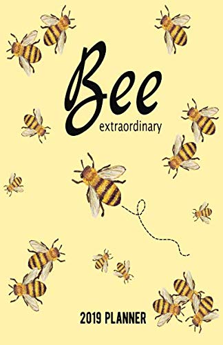 Bee Extraordinary 2019 Planner: Small Horizontal Monthly/Weekly Calendar Diary for 2019 with Inspirational Sayings (US Holidays) by Kimberley Jo Planner