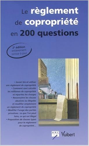 Amazon Fr Le Reglement De Copropriete En 200 Questions Deck Maguy Dhont Bruno Mugniery Olivier Renard Nathalie Audineau Eric Livres
