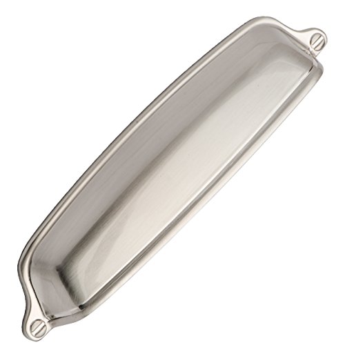 Lovely Southern Hills Brushed Nickel Cup Drawer Pulls 5 Inch
