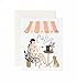 Assorted Paper Crown Notecards by Rifle Paper Co. -- Set of 8 Cards and Envelopes