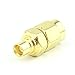 2PCS SMA Male to MCX Female Connector RF Coax Coaxial Adapter Copper Gilding