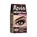 Revia Henna Cream Black Brown Eyebrow 10 Applications Kit Tint (Brown) Cream Black Brown Eyebrow and Lashes 10 Applications Kit Tint (Brown)