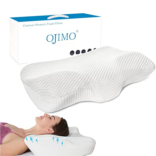 Cervical Contour Pillow for Neck and Shoulder Pain Relief Orthopedic