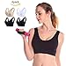 HuaErZui Girl Bra Sports Bra Bralettes Seamless Fitness Sleep bra High Impact Removable Padding 4 Pack (M)