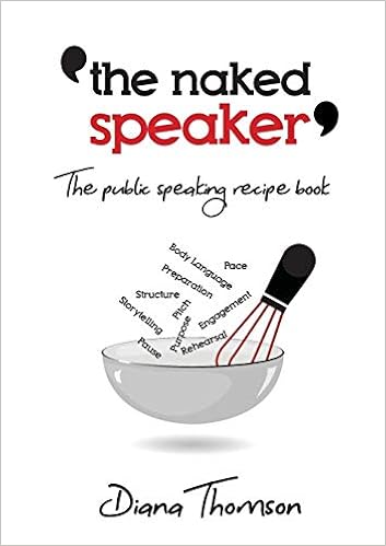 Buy The Naked Speaker The Public Speaking Recipe Book Book Online