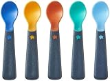 Tommee Tippee Easigrip Self-Feeding Spoons 5 Pack 6m+ BACSHIELD Steriliser Safe view 2