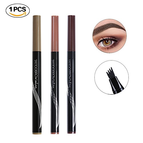 Turelifes tattoo eyebrow pen with four tips long-lastin…