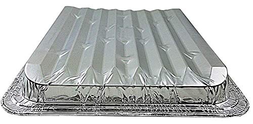 Replace parts Disposable Aluminum Broiler Pans – Good for BBQ, Grill Trays – Multi-20 Pack of Durable Aluminum Sheet Pans 13.40" x 9" x 0.85"