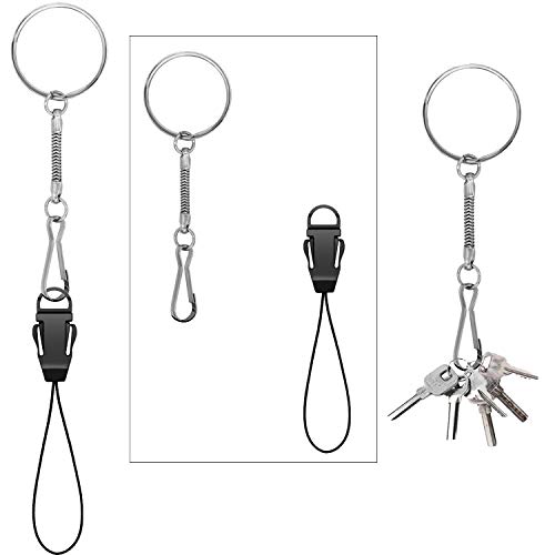 YOUOWO 10 pcs Lanyards for USB Flash Drive Cell Phone Keys iPod mp3 mp4 Strap ID Card Badge Small Lanyard and Other Small Electronic Devices Can disassemble Phone Charms Detachable Lanyard(10 Pack) - Thumbnail 4