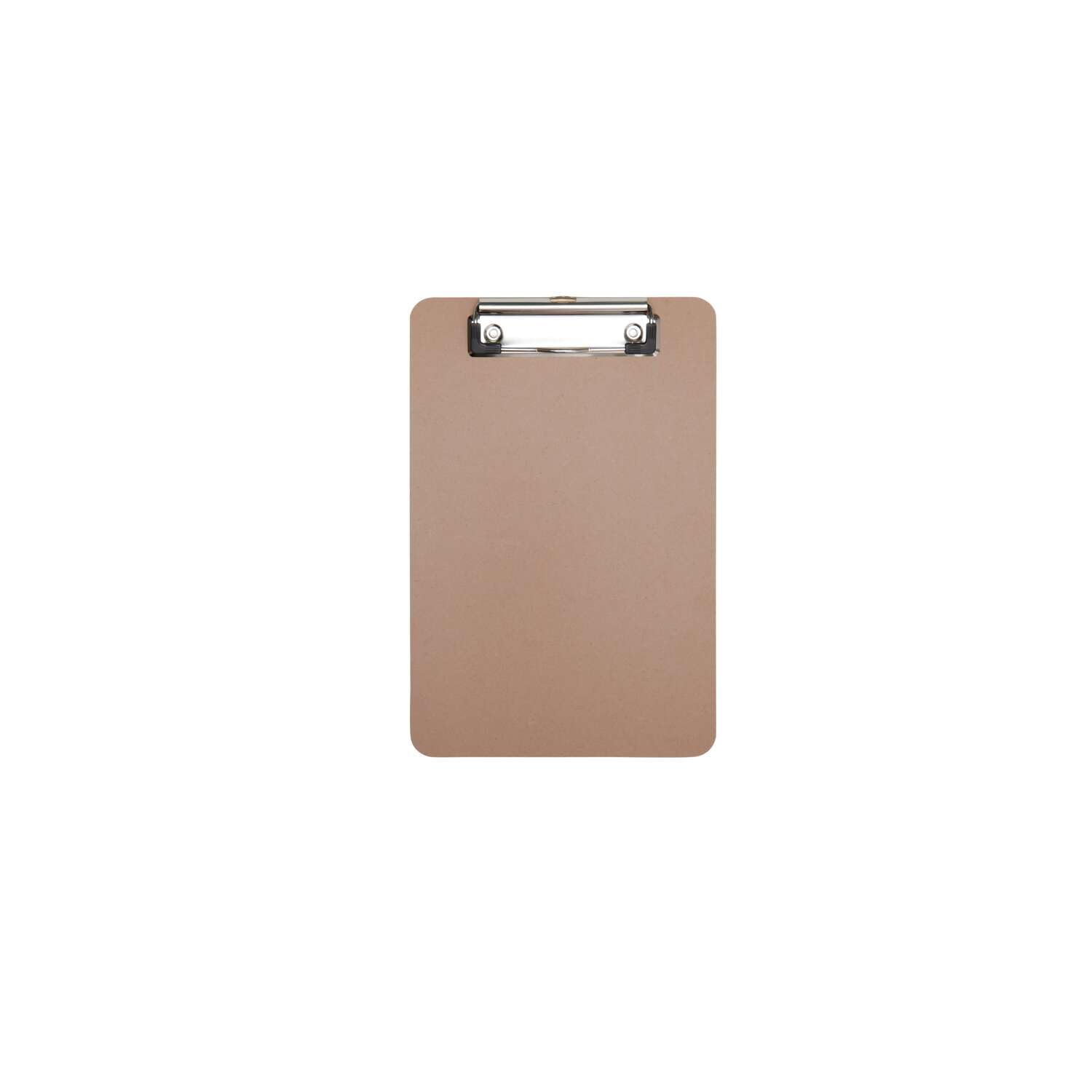 Clipboard Maulbasic, Clipboard, Din A5 High, Hard Fibre Wood, Recyclable, 8 mm Clamping Width