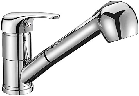 Single Lever Pull Out Spout Monobloc Kitchen Mixer Tap (56m04)