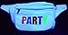 Bam Products- Neon Fanny Party Pack (White-Multi)