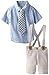 Mud Pie Baby-Boys Newborn Seersucker 3 Piece Set With Tie, Multi-Colored, 9-12 Months