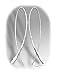 Ribbon Earrings Sterling Silver