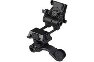 E.T Dragon NVG Mount Night Vision Goggles PVS 14 J Arm Metal Helmet Mount Rhino Mount Compatible with All Models of PVS14