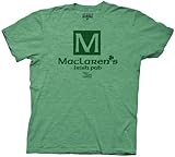 T-Shirt - How I Met Your Mother - MacLaren's Pub (Slim Fit), Medium Green