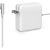 Mac Book Pro Charger 60W L-Tip Mag 1 Power Adapter, Compatible with Mac Book Pro 13 inch (Before Mid 2012 Models)