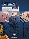 Clairefontaine Pastelmat Pad Light and Dark Shades 360 Gram 7x9.5 Inch (18x24 Centimeter), 12 Sheets