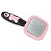 Glendan Dog Brush & Cat Brush- Slicker Pet Grooming Brush- Shedding Grooming Tools(Pink) primary
