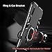 BestAlice for Xiaomi Mi 9 Lite/Mi A3 Lite Case, Hybrid Heavy Duty Protection Shockproof Defender Kickstand Armor Case Cover Tempered Glass Screen Protector，Black