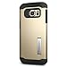 Spigen Slim Armor Galaxy S6 Edge Plus Case with Kickstand and Air Cushion Technology and Hybrid Drop Protection for Galaxy S6 Edge Plus 2015 - Champagne Gold