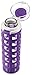 Ello Syndicate Glass Water Bottle with One-Touch Flip Lid, Grape
