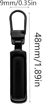 Lmyzcbzl Metal Zipper Pulls 4 Pack - Durable Replacement Tabs for Bags view 3