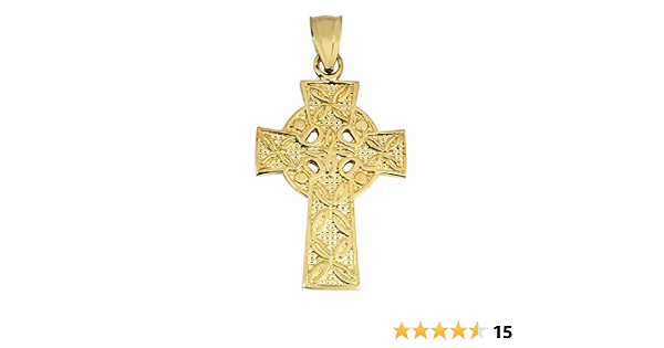 Irish Celtic Cross Trinity Pendant 