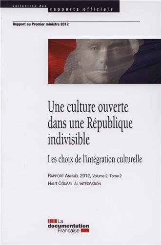 Une  culture ouverte dans une République indivisible