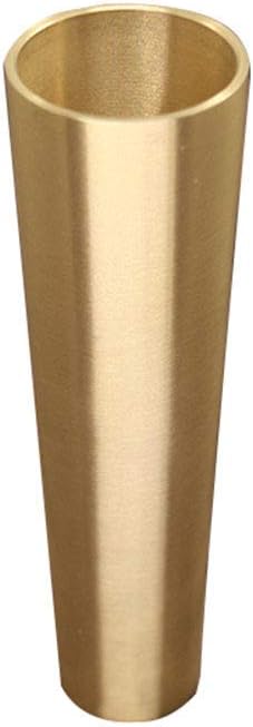 GONGFF Furniture legs of pure brass porch cabinet copper handle dresser dining table furniture chair, protective cover 10-12cm