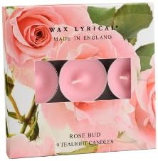 Wax Lyrical Tea Lights (Set of 9) Rose Bud