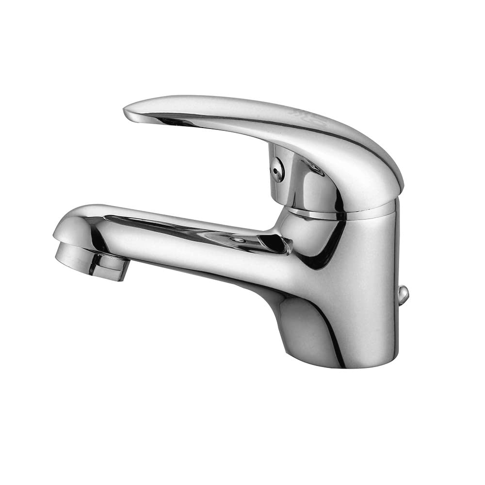 DP-Griferia-GS10080-Grifo-Monomando-de-Lavabo-Plata