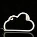 Cloud Neon Light Sign,Sky Theme Decoration Light,LED Cloud Shaped Room/Dorm Decor Light,Wall Decor/Table Decor for Chistmas,Birthday Party,Kids Room, Living Room, Wedding Party Decor (Warm White)