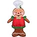 Gemmy Airblown Inflatable Gingerbread, 3.5' (1)