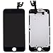 for iPhone 6(4.7”) Screen Replacement Black– Corepair Full Assembly Retina LCD Display Touch Digitizer with Front Camera, Earpiece, Proximity Sensor, Screen Protector, Repair Tools(iPhone 6 Black)