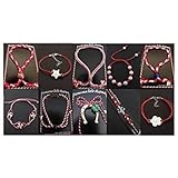 Hand Made Bulgarian Martenitsa Bracelets Set of 7 Pieces