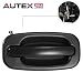AUTEX Door Handle 80577 Exterior Front Right Passenger Side RH Compatible with Chevrolet Avalanche Silverado Suburban Tahoe,GMC Sierra Yukon 1999-2007 Door Handle GM1311147