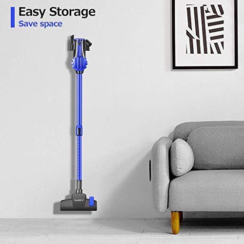iwoly V600 Vacuum Cleaner Corded Bagless Stick and Handheld Vacuum for