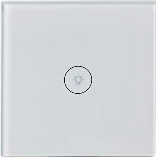 Aoeiuv Ue Wifi Panel De Luz De Pared Inteligente 1 Interruptor