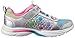 Skechers Kids 10900L Gamekicks Interactive Game and Light-Up Sneaker (Little Kid/Big Kid),Old Silver,2 M US Little Kid