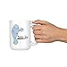 Artisan Owl Mana-Tea Funny Manatee Coffee Mug – 15oz Large Ceramic Tea Cup, Cute Animal Pun Gift for Women, Men, Office, Home or Kitchen Use