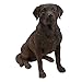 Hi-Line Gift Ltd Labrador Retreiver Sitting Statue, Yellow