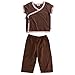Baby Soy Short Sleeve Kimono Tee and Slip On Pants Set