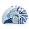 FORLONG Ocean Conch Sea Shell Ceramic Bathroom Accessories Set of 4,1 Gargle Cups 1 Toothbrush Holders 1 Soap Dishes 1…
