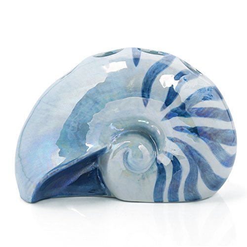FORLONG-Ocean-Conch-Sea-Shell-Ceramic-Bathroom-Accessories-Set-of-41-Gargle-Cups-1-Toothbrush-Holders-1-Soap-Dishes-1-Soap-Dispenser-Blue FORLONG Ocean Conch Sea Shell Ceramic Bathroom Accessories Set of 4,1 Gargle Cups 1 Toothbrush Holders 1 Soap Dishes 1…