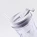 Cupture Crystal Click & Seal Shake Tumbler Cup for Hot or Cold Drinks - 22 oz (Clear Diamond)