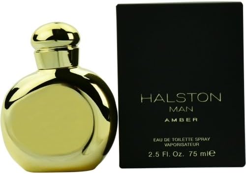 HALSTON MAN AMBER by Halston EDT SPRAY 2.5 OZ for MEN ---(Package Of 6)
