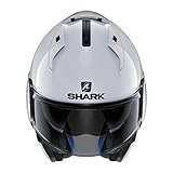 SHARK HE9700DWHUS Unisex-Adult Flip-Up Helmet