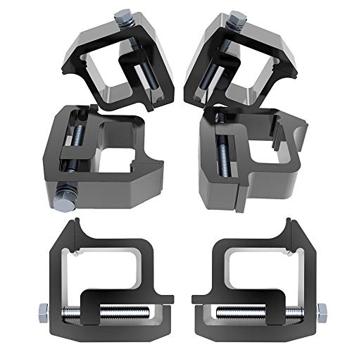 4 iFJF+Mounting+Clamps+Powder+Coated+Silverado