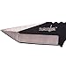 SURVIVOR Fixed Blade Outdoor Knife, Black Tanto Blade, Cord-Wrapped Handle, 7-Inch Overall (Green)